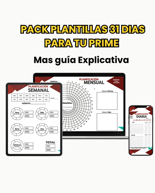 Pack Plantillas Mi Prime